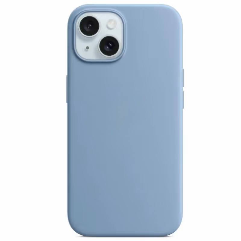 Силиконовый чехол для iPhone 15 Pro Max Silicone Case с поддержкой MagSafe