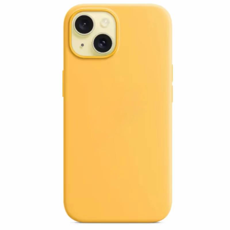 Силиконовый чехол для iPhone 15 Pro Max Silicone Case с поддержкой MagSafe