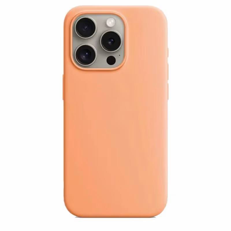 Силиконовый чехол для iPhone 15 Pro Silicone Case с поддержкой MagSafe