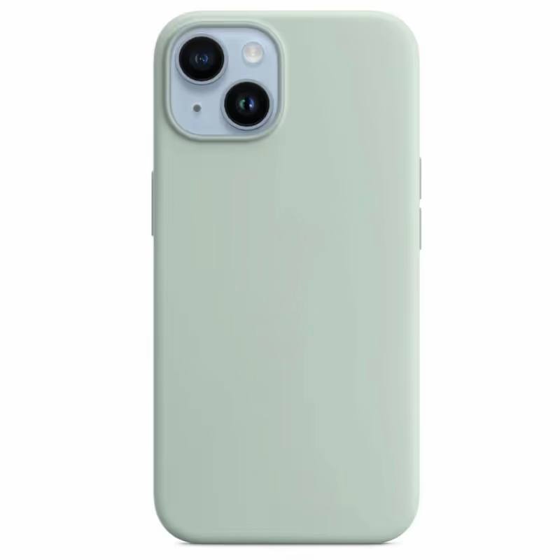 Силиконовый чехол для iPhone 14 Silicone Case с поддержкой MagSafe