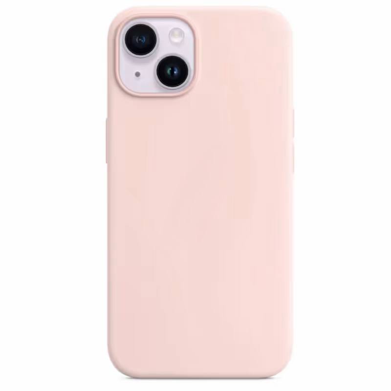 Силиконовый чехол для iPhone 14 Silicone Case с поддержкой MagSafe