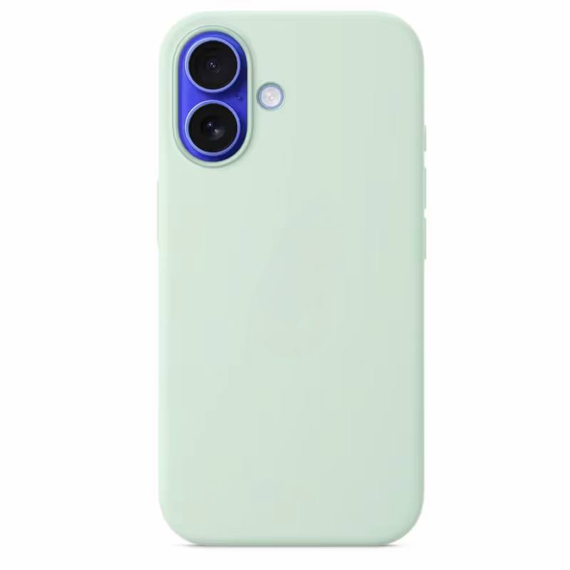 Силиконовый чехол для iPhone 16 Silicone Case с поддержкой MagSafe