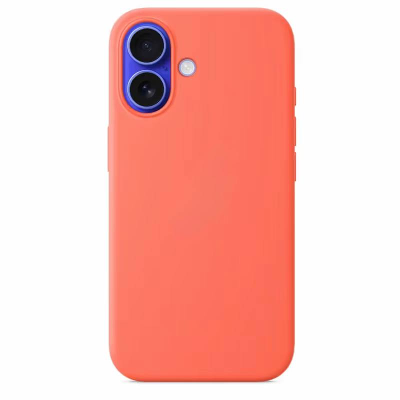 Силиконовый чехол для iPhone 16 Silicone Case с поддержкой MagSafe