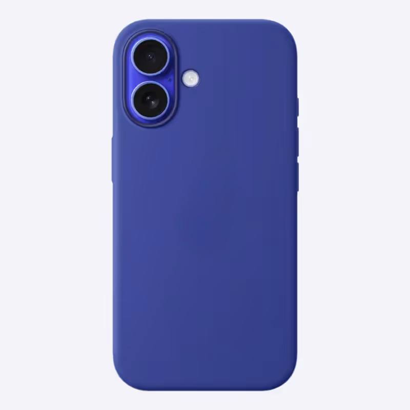 Силиконовый чехол для iPhone 16 Silicone Case с поддержкой MagSafe