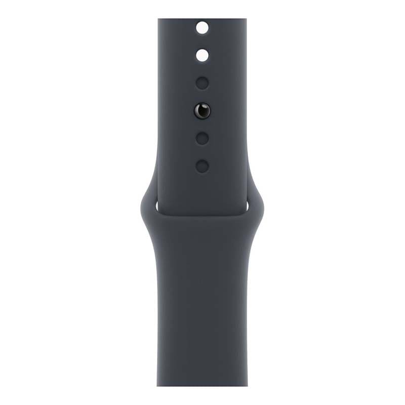 Часы Apple Watch SE 2024, 44 мм, корпус из алюминия цвета «тёмная ночь», спортивный ремешок цвета «тёмная ночь»