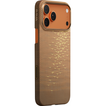 Чехол Pitaka Ultra-Slim Case для iPhone 17 Pro Max, Golden Glint
