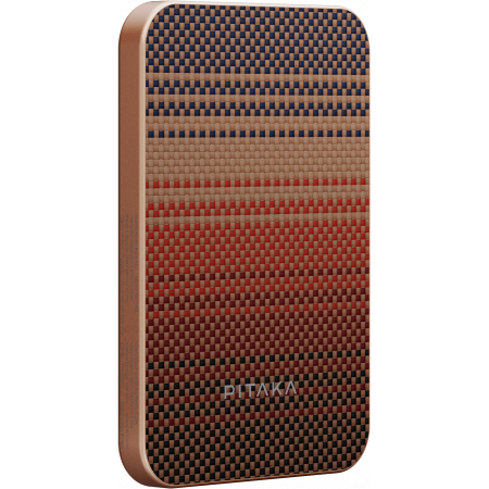 Внешний аккумулятор с беспроводной зарядкой Pitaka Magnetic Power Bank Qi2 5000 мАч 15 Вт