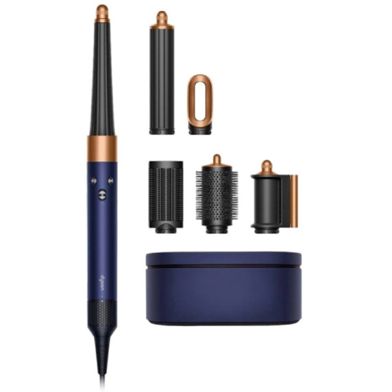 Стайлер Dyson Airwrap i.d. HS08 straight+wavy, синий/медь (107316)
