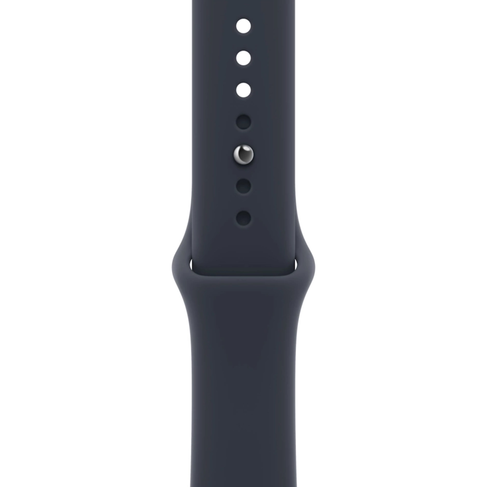 Часы Apple Watch Series 12, 46 мм, корпус из алюминия цвета «серый космос», спортивный ремешок синего цвета