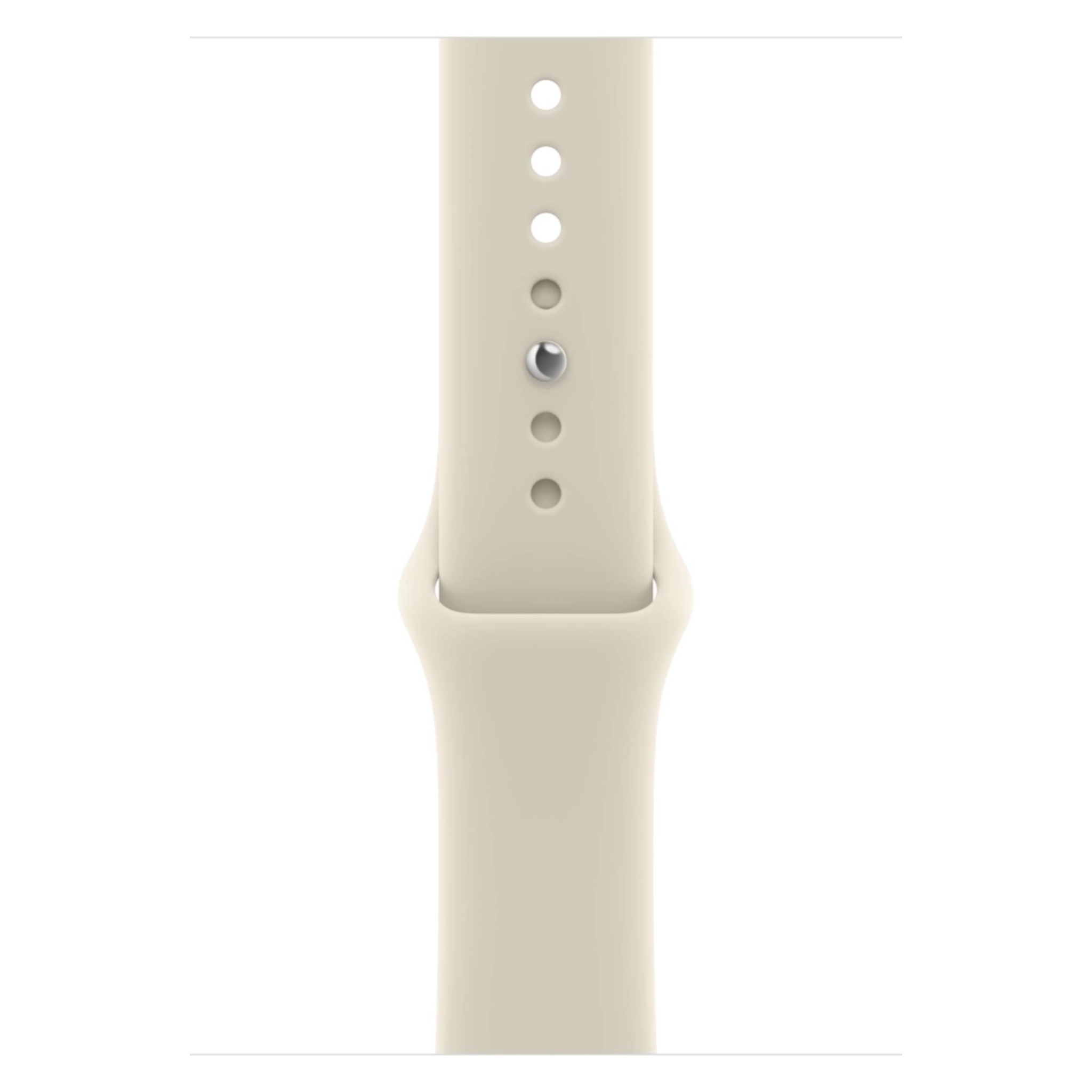 Часы Apple Watch Series 12, 42 мм, корпус из алюминия цвета «светлое золото», спортивный ремешок бежевого цвета